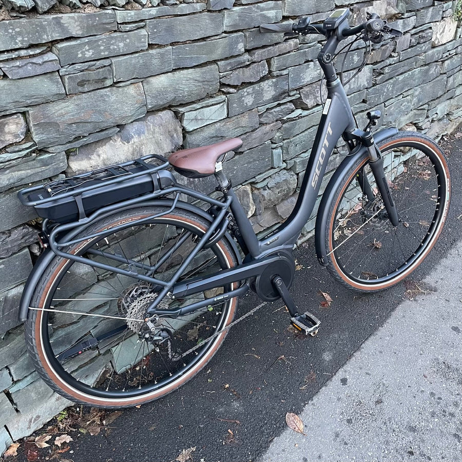 Ex-Hire - Scott Sub Active 10 eRide Electric Hybrid - X-Small